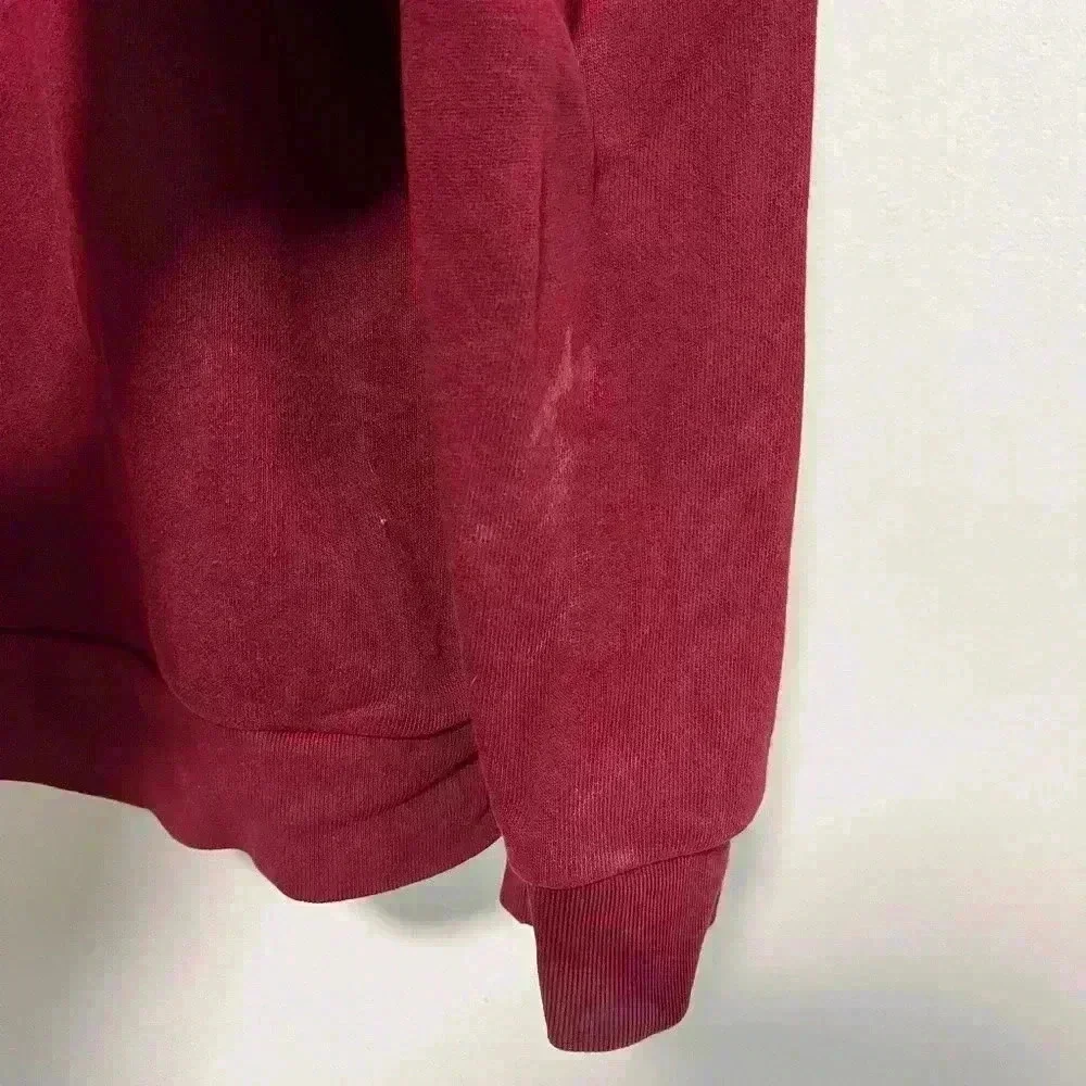 Adidas Originals Trefoil Men’s Red Hoodie - Size Small